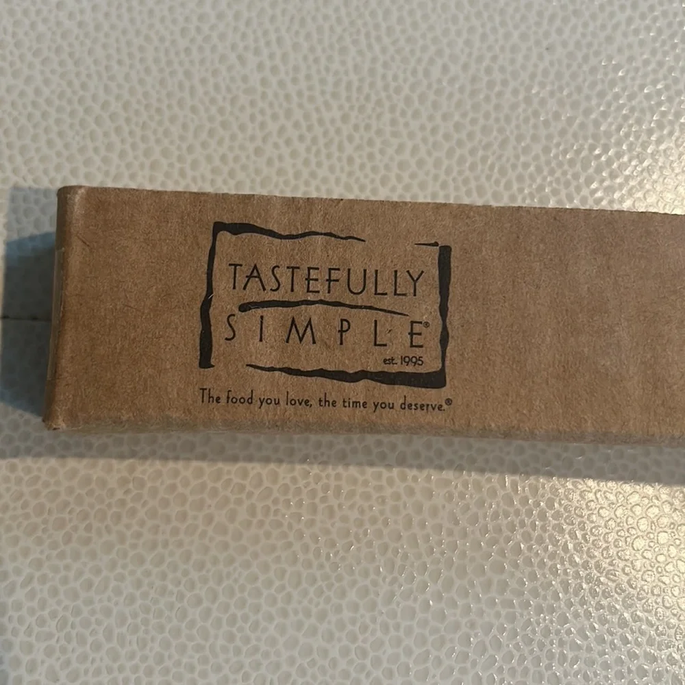 Tastefully Simple Bread Knife New Original Packaging Culinary Kitchen